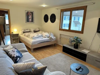 Central but quietly located, lovely and well furnished flat in Balzers. Hotels in 