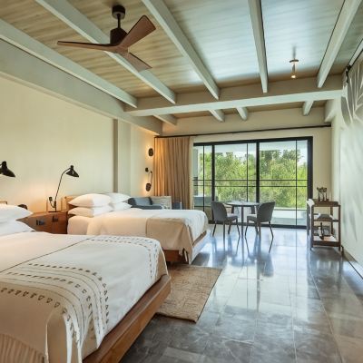 英斯佩拉游泳精緻兩張雙人床套房 女人海灘工作室 - 全包式酒店優惠