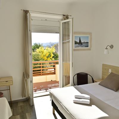 Deluxe Double or Twin Room with Balcony and Sea View