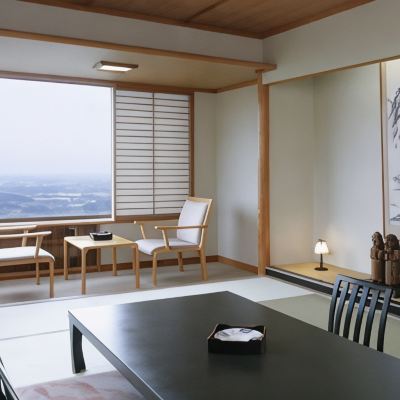 [Japanese-Style Room, 10 Tatami Mats] Room With A View Of Mount Tsukuba / Dinner At The Japanese Dining [Standard] [Japanese Room] [Non-Smoking] [Mountain View] 筑波山ホテル青木屋 クーポン