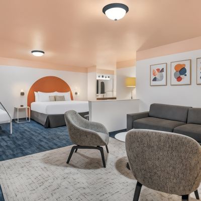 1 King Bed, 1 Double Bed, 1 Single Bed, Suite, Nonsmoking Sandman Hotel Promo Code