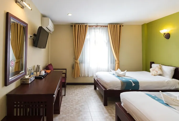 ห้องดีลักซ์ เตียงแฝด