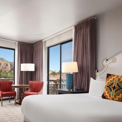 Room, 1 King Bed (Suncatcher | Red Rock View) The Wilde Resort & Spa Promo Code
