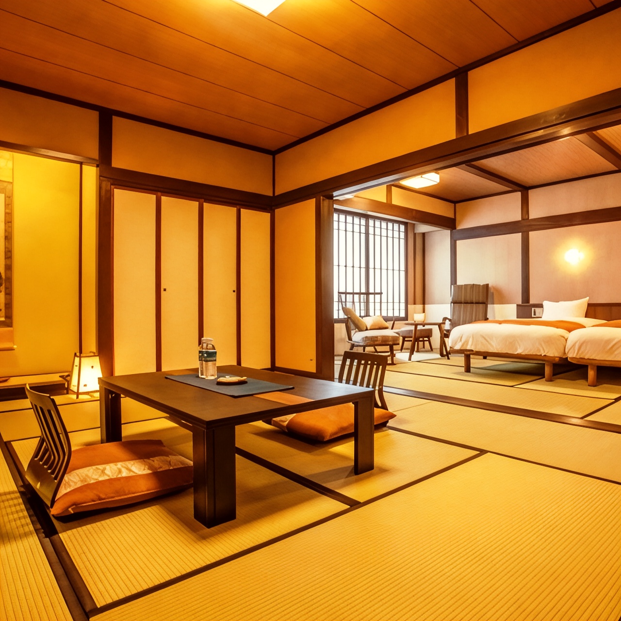 和洋式家庭房， 无烟， 独立衞浴