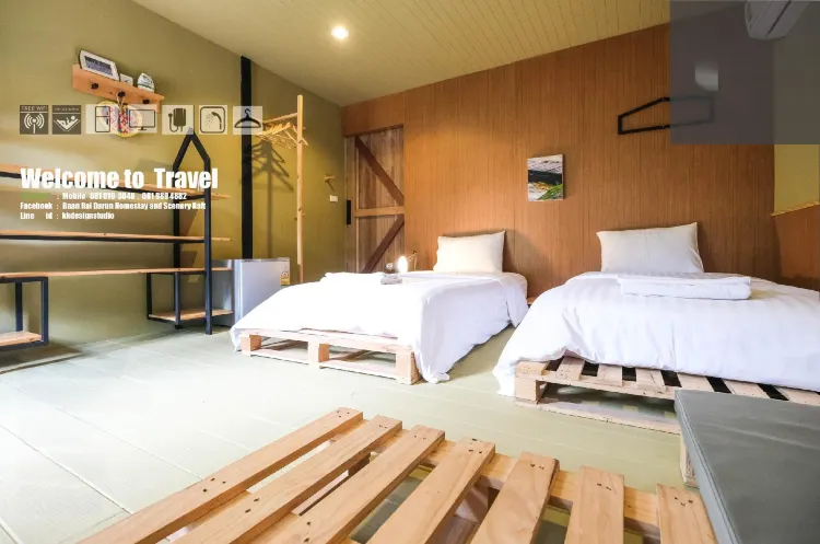 Raft with 2 Single Beds