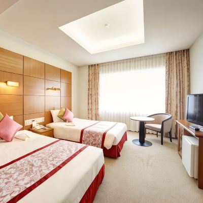 禁菸豪華雙床房 那霸城市度假 微笑飯店優惠