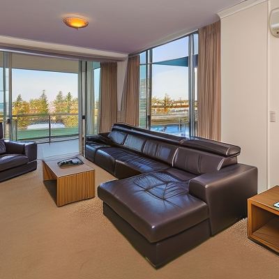 Three-Bedroom Apartment with Ocean View