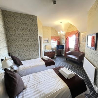 Twin Room with Sea View Headlands Hotel Promo Code