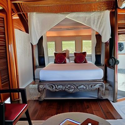 Double Room with Ocean View-Ancient Hue Style