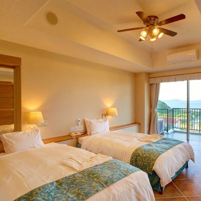 オーシャンビュースイート(1ベッドルーム)(リビングルーム1室)(バルコニー)(本館) AJリゾートアイランド伊計島 クーポン