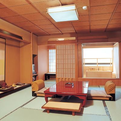 オーシャンビューメゾネット天然温泉風呂付き和室 たたみの宿　湯の花亭 クーポン