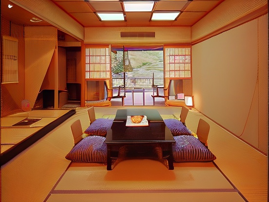 豪華日式帶浴室河景房