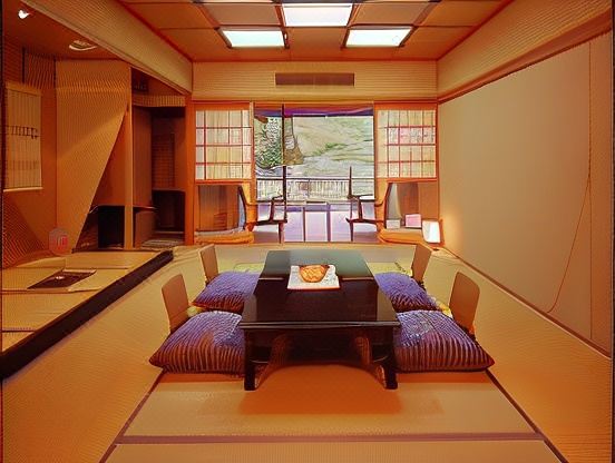 豪華日式帶浴室河景房