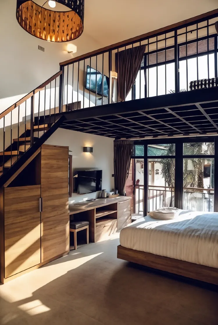 ห้องดีลักซ์ดูเพล็กซ์วิวสระน้ำ