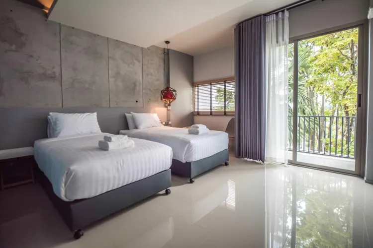 ห้องดีลักซ์ เตียงแฝด