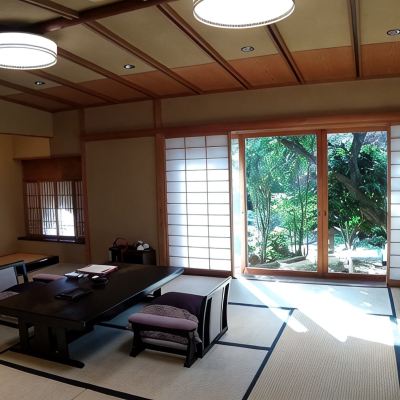 和風スタンダードガーデンビューヴィラルーム あたみ石亭 クーポン