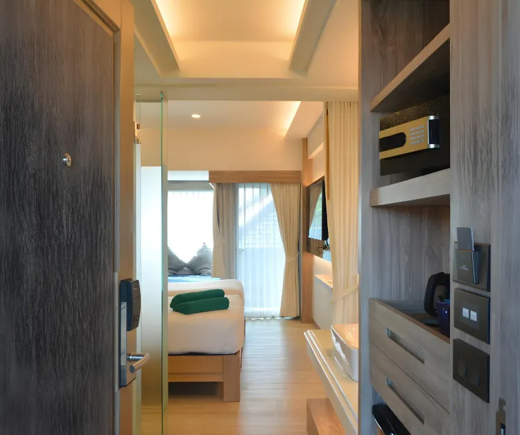 ห้องดีลักซ์ เตียงแฝด