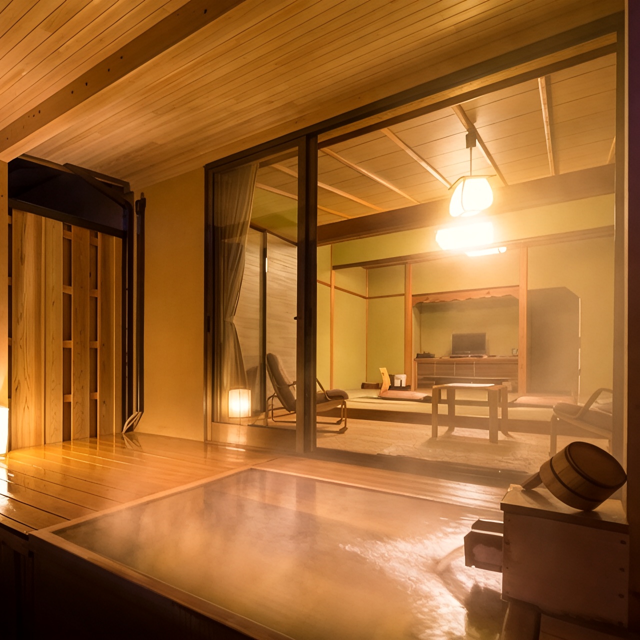 [Non-Smoking]Exquisite Hot Springs And A High-Quality Space [Room With Open-Air Bath]Yuri [Premium] [Japanese Room] [Non-Smoking] [No View]