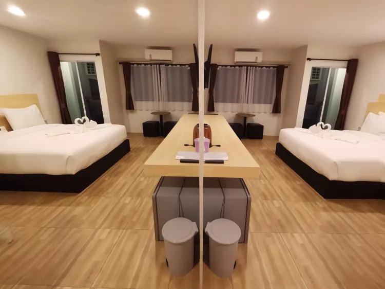 ห้องคิงพร้อมวิวภูเขา