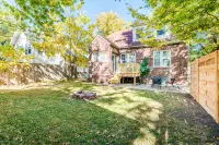 Walk To Aggieville from Brick Cottage with Man Cave, Shuffle Board, Back Yard