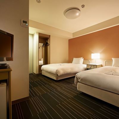 スーペリアツインルーム（ダブルベッド×2台） the b 水道橋 クーポン