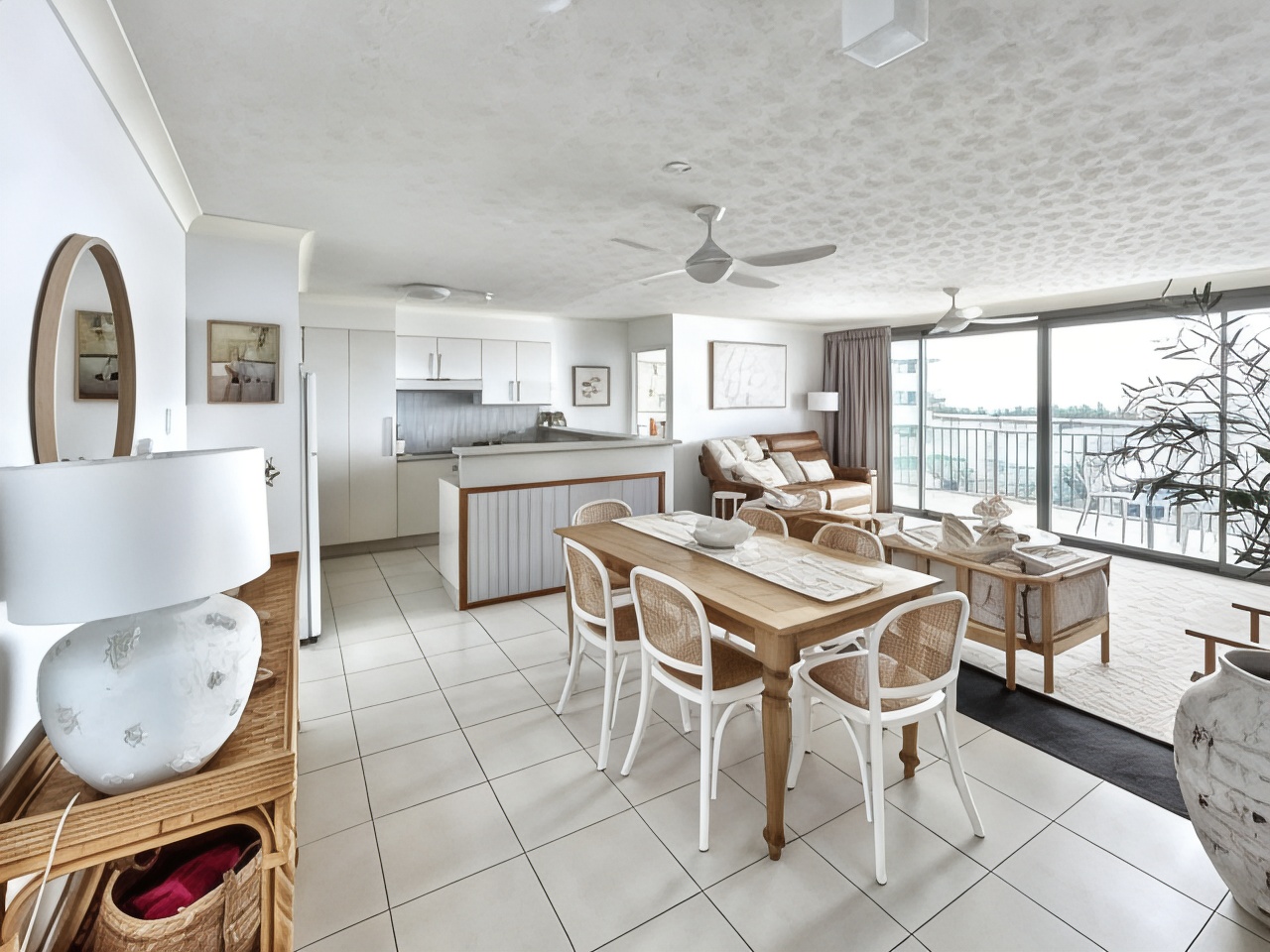 海景两卧室公寓