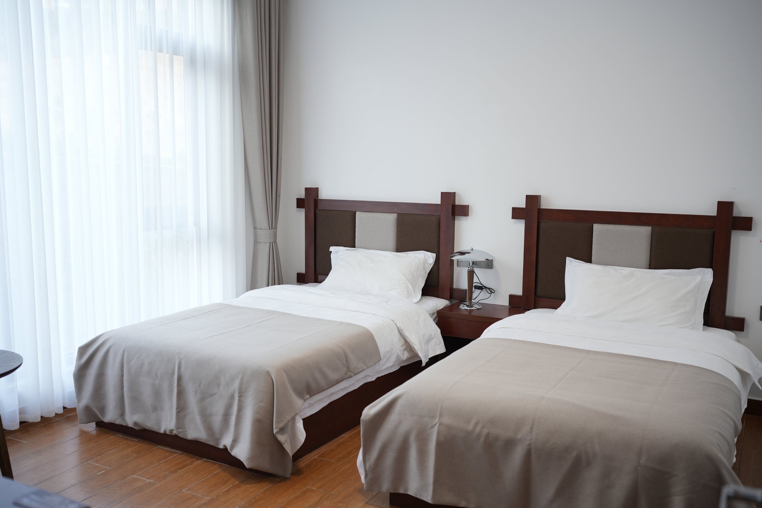 望山豪华双床房（全景落地窗）