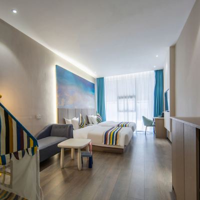 海邸親子孩童房 海邸優舍精品飯店（青島五四廣場奧帆中心店）優惠