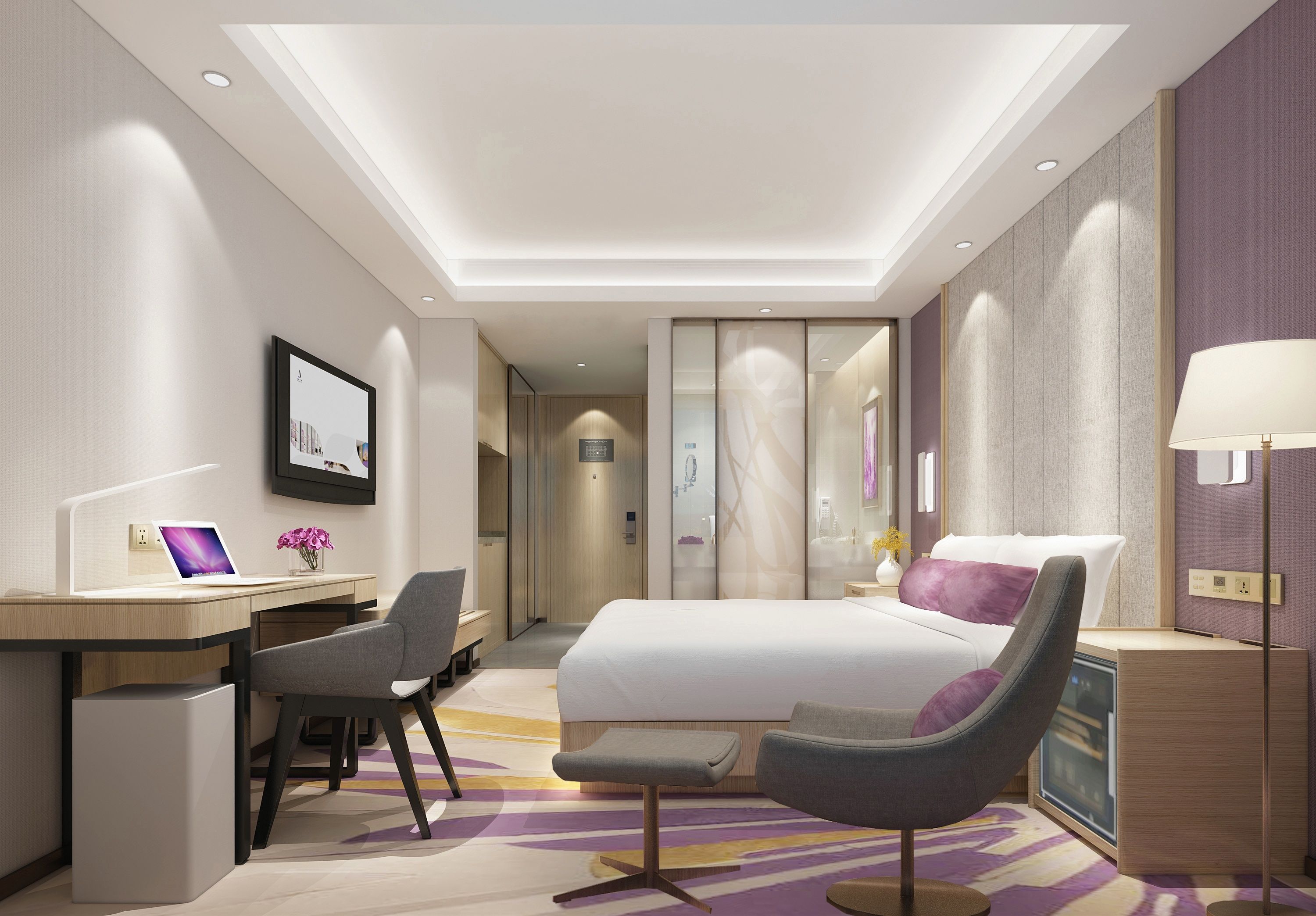 豪华智能大床房（手机投屏+蓝牙音响+健康舒眠）