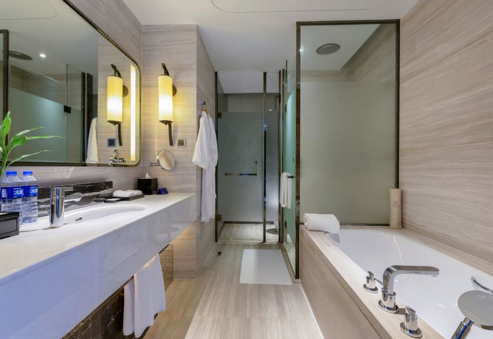 高级豪华双床房（Kappa洗护+斯林百兰床垫+休闲浴缸）