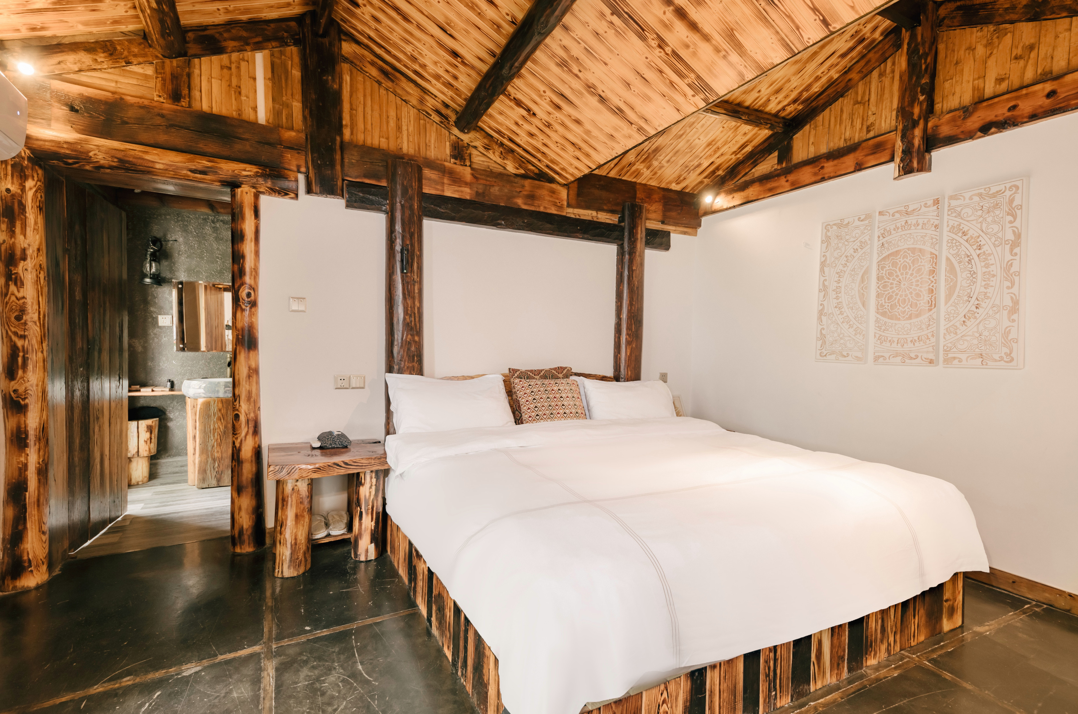 月亮家庭套房·壁爐