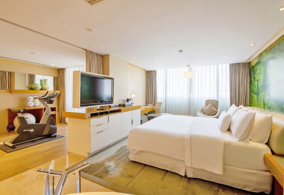 威斯汀健身客房