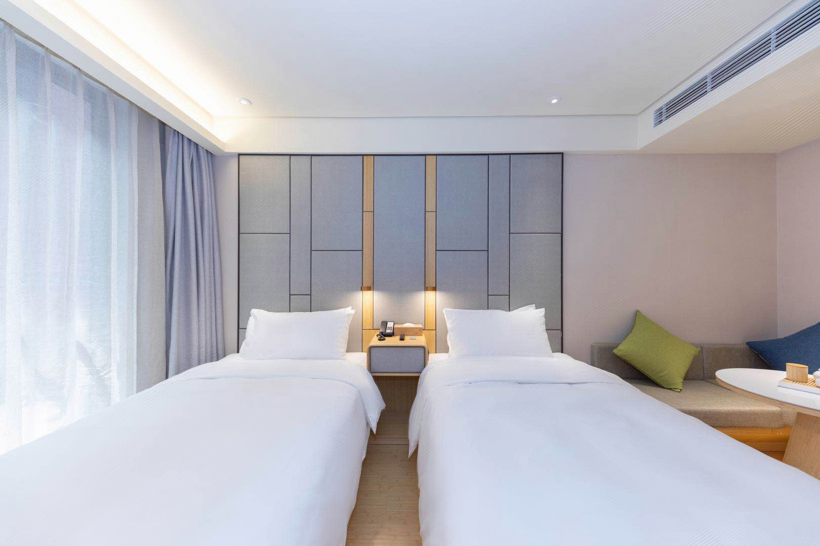 双床房 A（梦百合床垫+65寸电视可投屏）