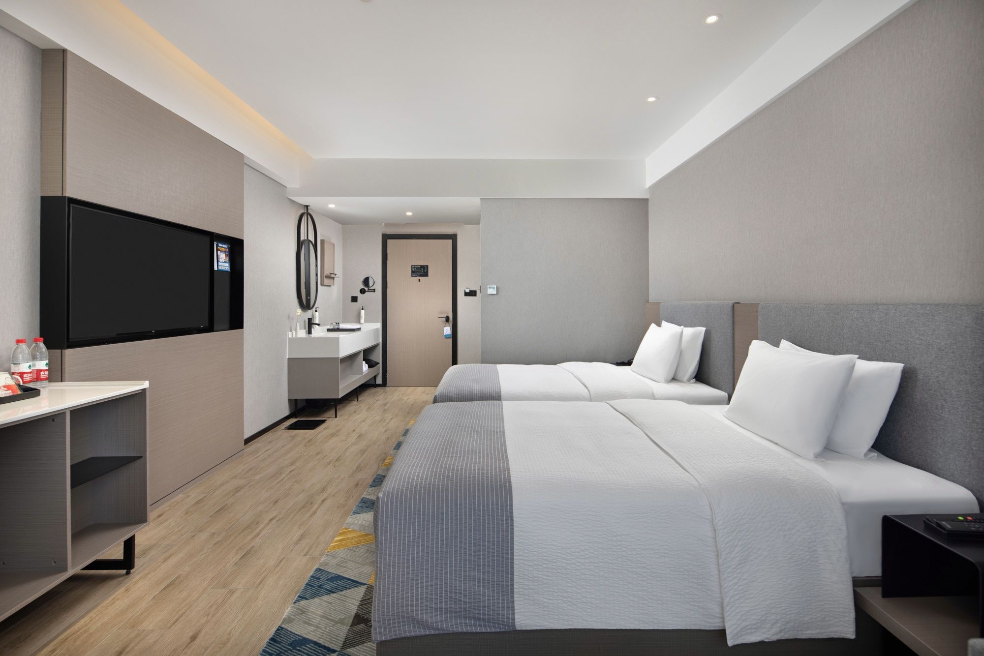 豪华双床房（智能马桶+Acca Kappa洗护用品）