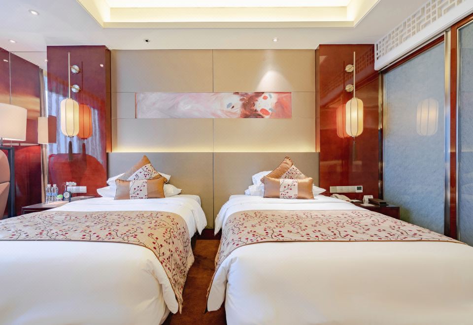 高空行政雙床間（超大落地觀景窗+無限夜景）