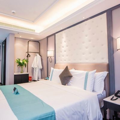 希岸商務大床房（零壓床墊-高空城景-電視投屏） 希岸酒店（濟南西客站店）優惠