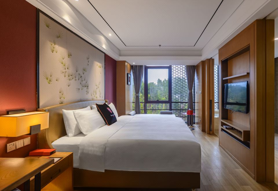 Suzhou Tonino Lamborghini Rosso HotelDeluxe Queen Room