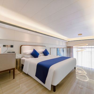 優享大床房 朋來澳斯特公寓（陽江高鐵站金融中心店）優惠