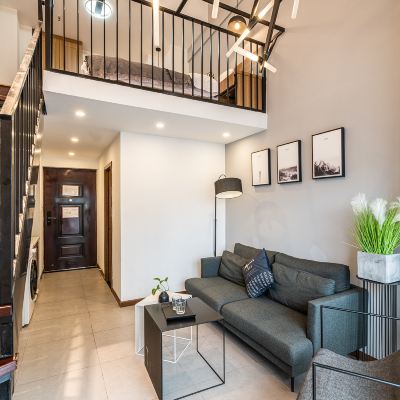 上善·城景影音loft零壓大床房【零壓床墊+高清投影】 墨景飯店（重慶觀音橋店）優惠