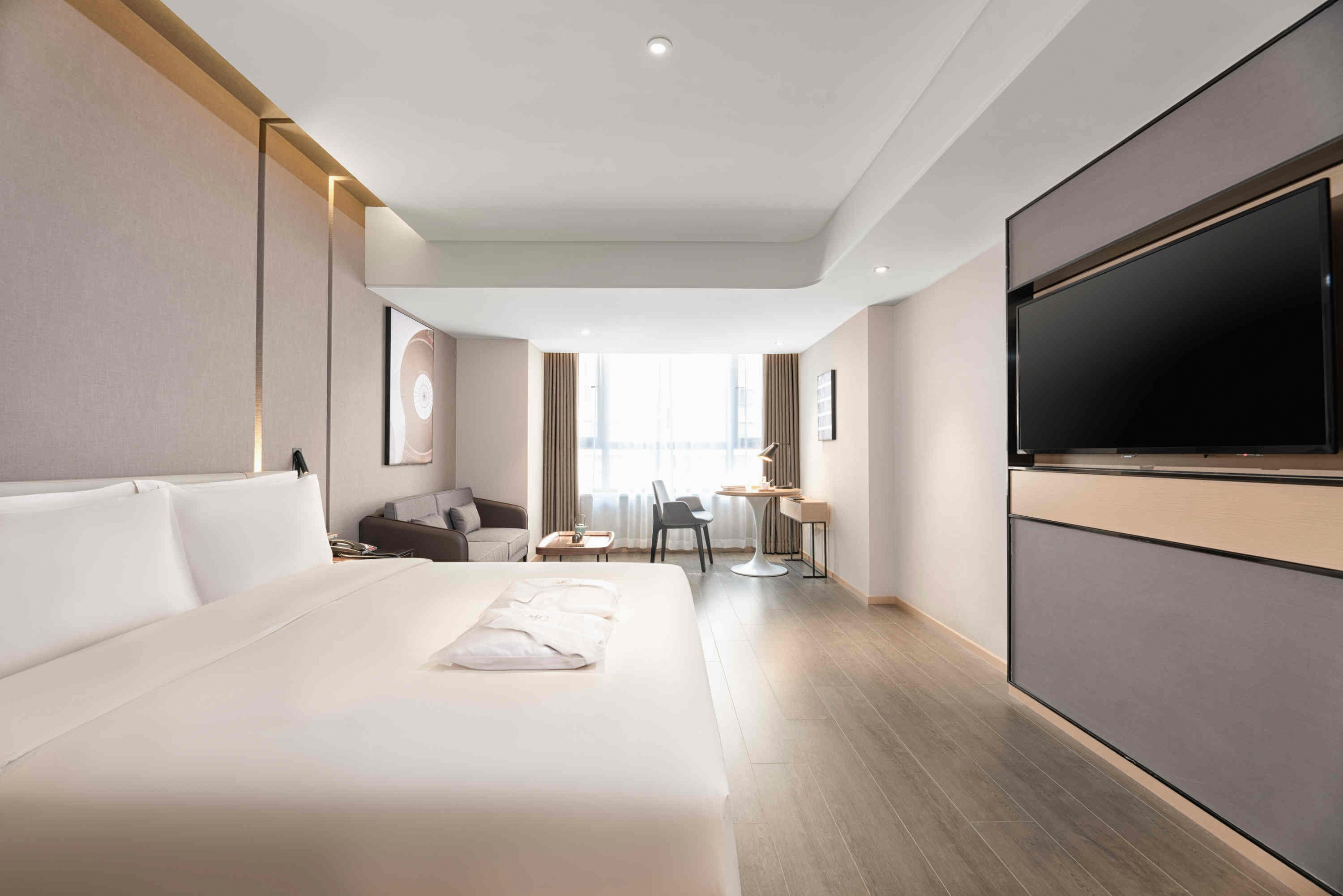 Atour Hotel Xi‘an Gaoxin Technology Road几木大床房【丝涟床垫+手机投屏】