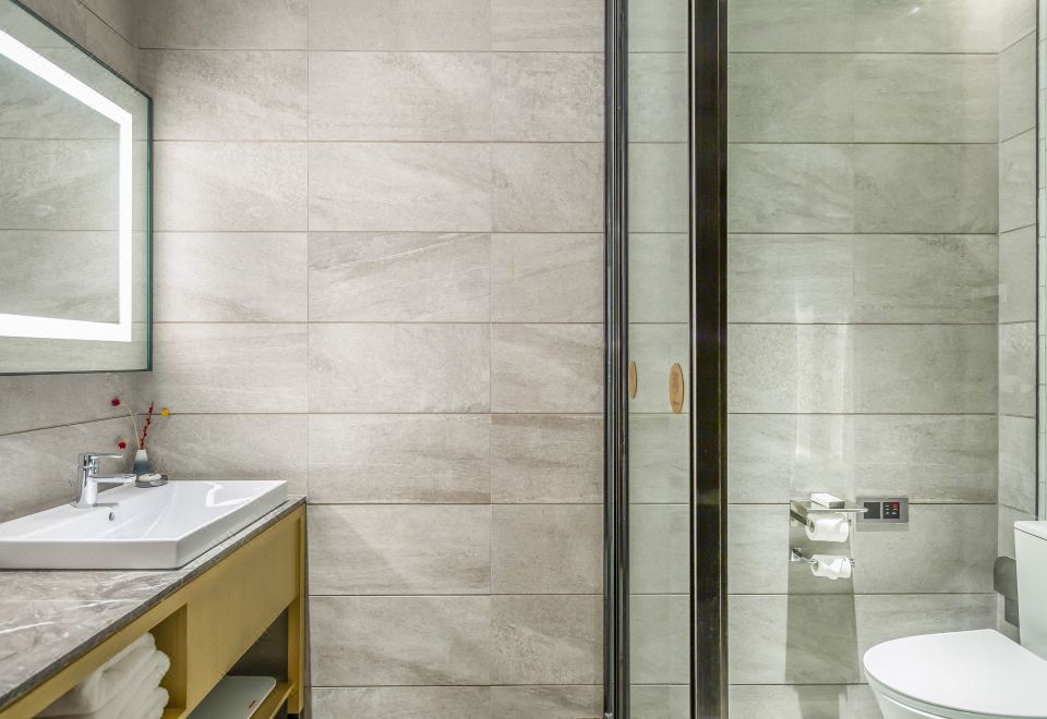 豪華雙床房（應天門城景+80支貢緞床品+金可兒床墊）