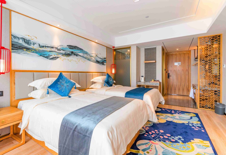 Kaiyuan Manju Hotel (Ningde Fuding Binjiang)Premium Twin Room