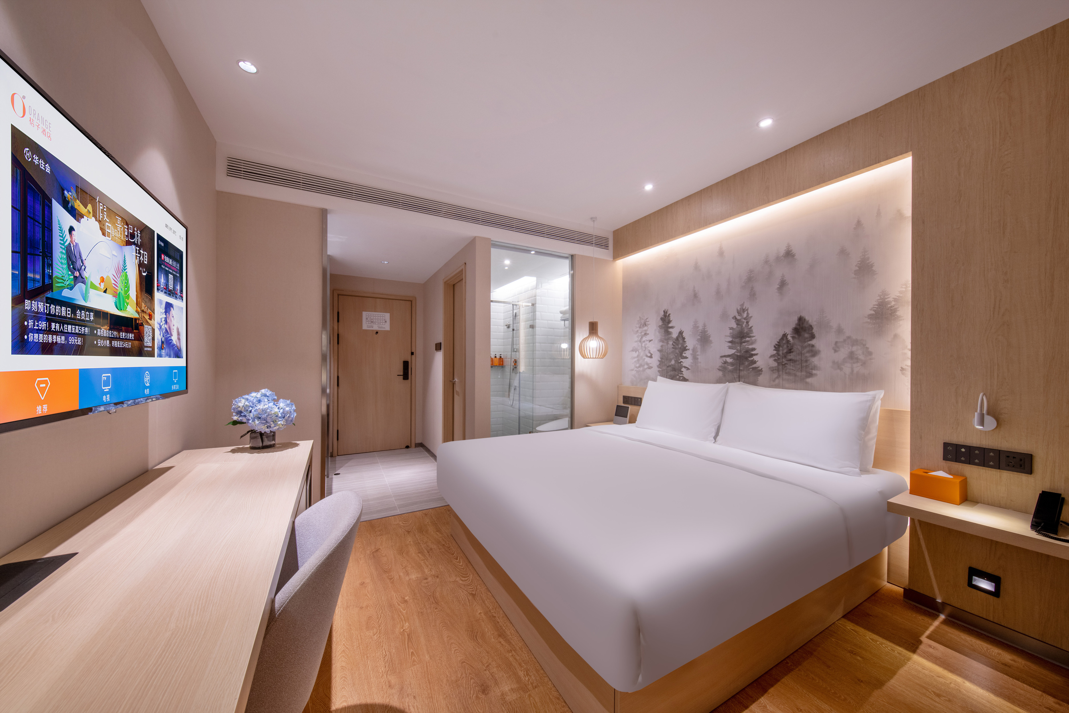 小时光大床房（智能客控+电视投屏）