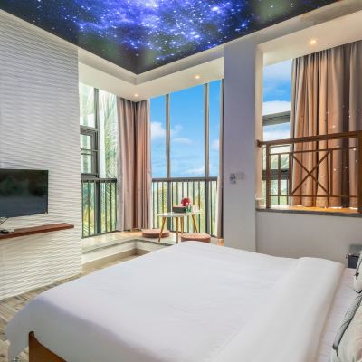 星空海景大床房 三亞悦朋·海半間美宿優惠