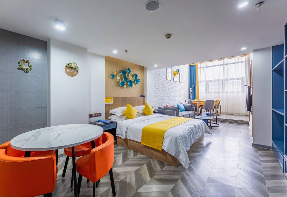 自由天·Loft三床棋牌大套房【洗衣機+小廚房+冰箱】