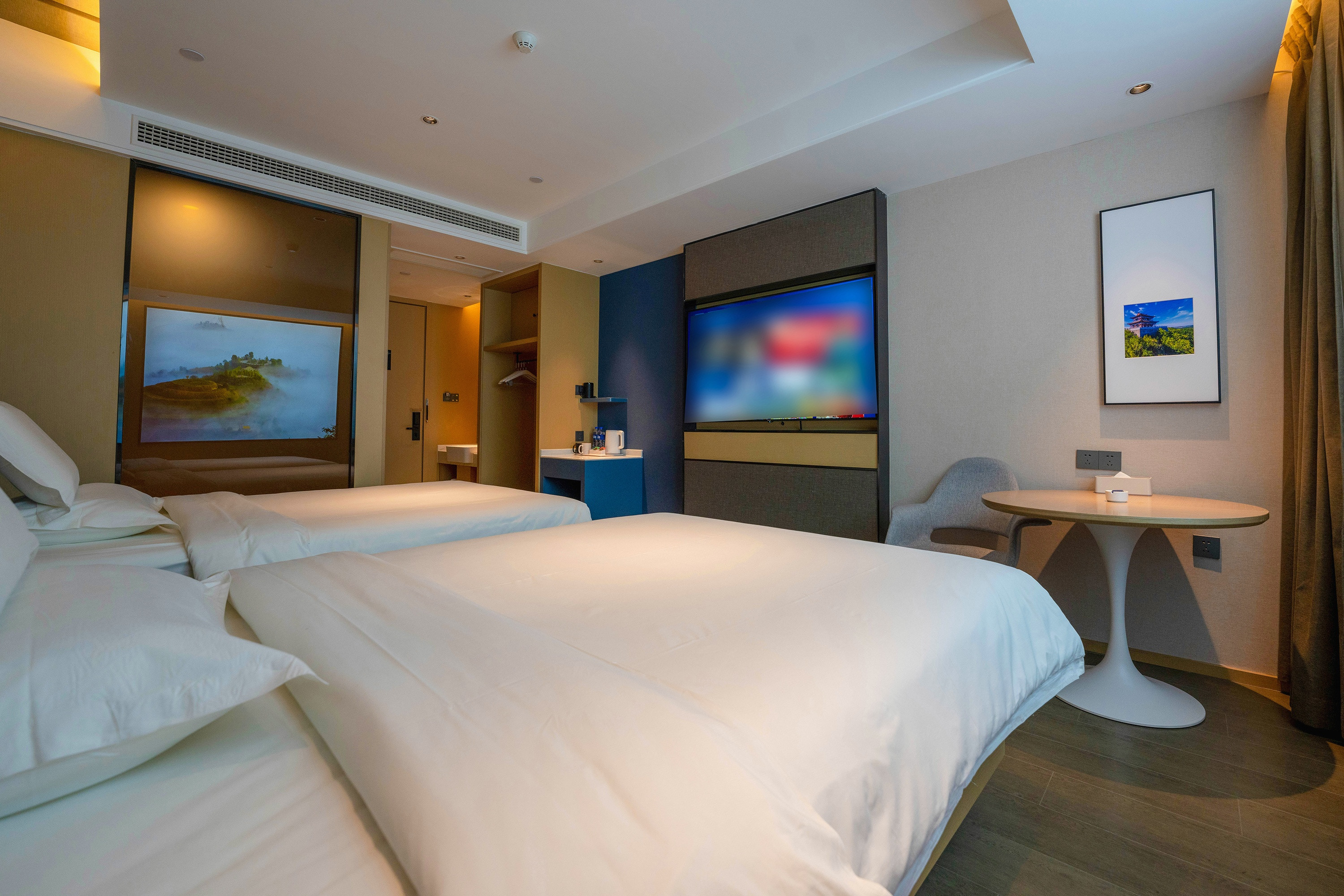 智慧观影双床房（私密空间）