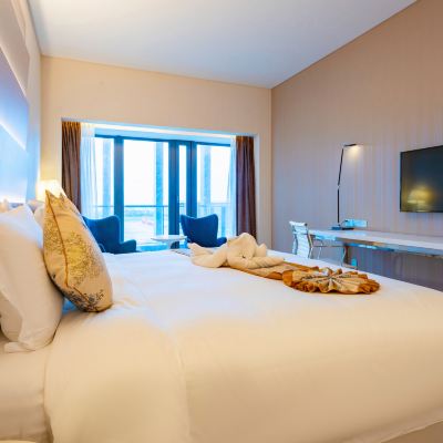 航景大床房【可觀賞飛機起降】 三亞鳳凰機場飯店優惠