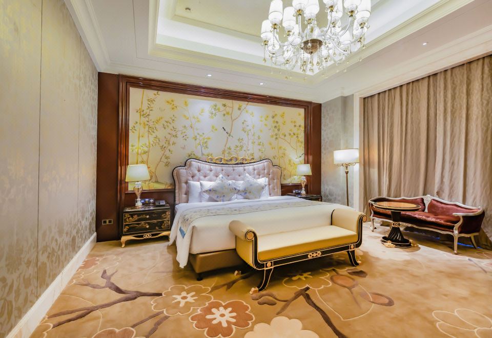 總統套房（跑步機、智能馬桶、獨立客廳、衣帽間）