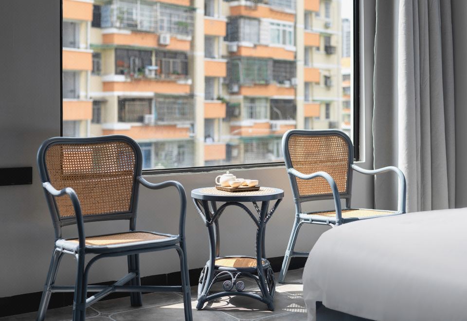 臻选影音双床房（超大玻璃窗+巨幕投影+暖气加持）