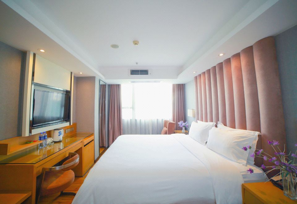 悦品大床房（温馨舒适+自动窗帘+裸眠床品）